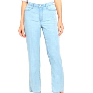 NYDJ SUMMERVILLE STRIPES LYCOCELL JEANS